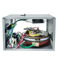Stabilisateur AVR mural intelligent, 15 kVA monophasé, entrée large 100-250 V pour une sortie stable 220 V, protection des équipements