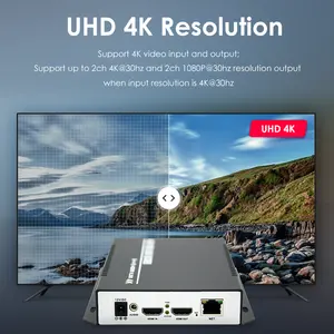 ORIVISION 4K @ 30 H265 HDMI kodlayıcı desteği SRT/RTMP/HTTP/HTTP 1080P 4K IPTV kodlayıcı