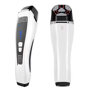 Draagbare Huidverzorging Mfip Pulse Led Beauty Apparaat Elektroporatie Ems Gezichts Lifting Anti-Aging Face Massager