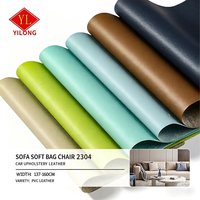 Tissu d'ameublement en similicuir PVC tricoté résistant à l'eau, épaisseur personnalisable, en rouleau, pour canapé, chaise, meubles, maison