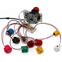 Sıfır gecikme Arcade USB kodlayıcı PC LED Joystick Arcade Rocker 5pin devre DIY için konsol düğmesi kontrol paneli