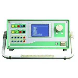 UHV-702A peralatan perlindungan tiga fase, tes relay set penguji injeksi arus sekunder 3 mesin uji relay