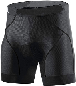 CAMPIONE GRATUITO <span class=keywords><strong>Pantaloncini</strong></span> Imbottiti Unisex Taglie Forti con Imbottitura in Schiuma 4D/3D Antiscivolo per Ciclismo <span class=keywords><strong>MTB</strong></span> - Product Image 4