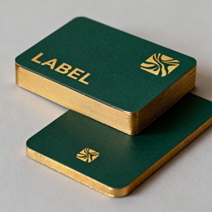 Tùy Chỉnh Thiết Kế In Lá Vàng Cạnh Debossed Logo Dập Nổi Tem Nóng Nghệ Thuật Giấy Doanh Nghiệp Đã Ghé Thăm Tên Màu Đen Thẻ Kinh Doanh - Product Image 5