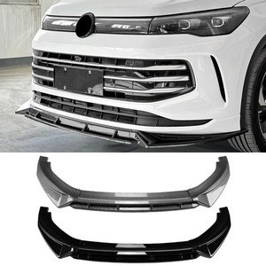 Front Bumper Spoiler Front Bumper Lip <b>Diffuser</b> Splitter Protector for VW Tiguan MK3 2024+ Body Kit <b>Car</b> Accessories - Product Image 1