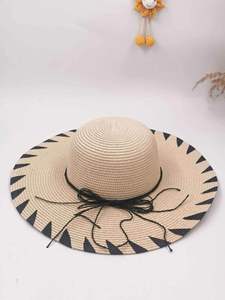 Women Broad Brim Panama <b>Hat</b> Beach Bangkok Bowknot Summer Sun <b>Hat</b> Foldable Wide Brim <b>Straw</b> <b>Hat</b> for Women - Product Image 3