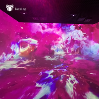Système holographique 3D 360 °   Espace virtuel immersif panoramique pour une expérience interactive