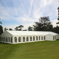 Grand chapiteau d'exposition pliable en PVC imperméable pour événements en plein air, fêtes, mariages pour la publicité