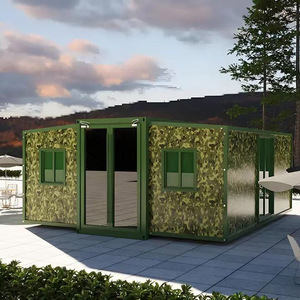 Envío listo, contenedor pequeño prefabricado de 40 pies y 20 pies, casa prefabricada, Villa de lujo, casa móvil expandible, edificio de oficinas rápido - Product Image 1