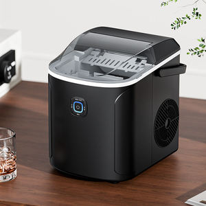 Machine à glaçons automatique portable mini, compacte pour comptoir, pour usage domestique, production quotidienne de glaçons en forme de nuggets, pour eau en bouteille - Product Image 5