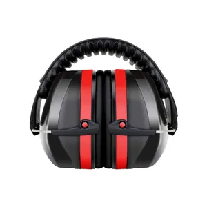 Protège-oreilles de sécurité pliable, anti-bruit, anti-bruit, anti-bruit