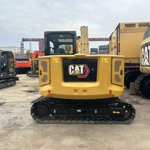Excavadora de cadenas Caterpillar 307.5 usada, modelo 2023, 7.5 toneladas, con componentes principales (motor, caja de cambios, bomba, cojinete, PLC) probados e inspeccionados, en venta. - Product Image 1