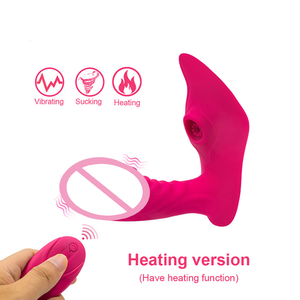 Clitoral Sucking <strong>Vibrator</strong> G Spot Vibrating Realistic <strong>Dildo</strong> 2 in 1 <strong>Clitoris</strong> G Spot Stimulator with Suction Vibration - Product Image 2