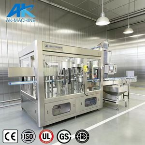 Macchina Riempitrice Automatica 3in1 <span class=keywords><strong>DGF</strong></span> 14-12-5 per Bevande Gassate, 3000BPH, Impianto di Riempimento Liquidi per Piccole Produzioni - Product Image 1