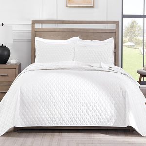 Luxury Quilt <b>Comforter</b> Set Modern Style Cotton Fitted <b>Bed</b> Sheet for <b>Beds</b> - Product Image 1