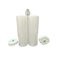 PP PBT 1500ml 1:1 blanc 2 parties cartouche de colle époxy double cartouche adhésive tube de mélange côte à côte 750ml + 750ml bouteille de seringue