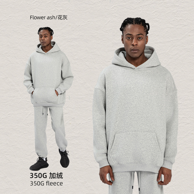 Sudadera - gris floral
