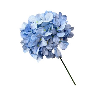 Fleurs artificielles en soie série bleue, haut de gamme, réalistes, bouquets faits main pour événements de mariage, fleurs d'allée, décoration intérieure - Product Image 5