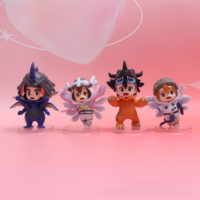 H8-10.5CM 8 pièces = 1 ensemble Figurines d'action Yagami Taichi, Monstres de combat numériques, Décoration de bureau pour machine à griffes