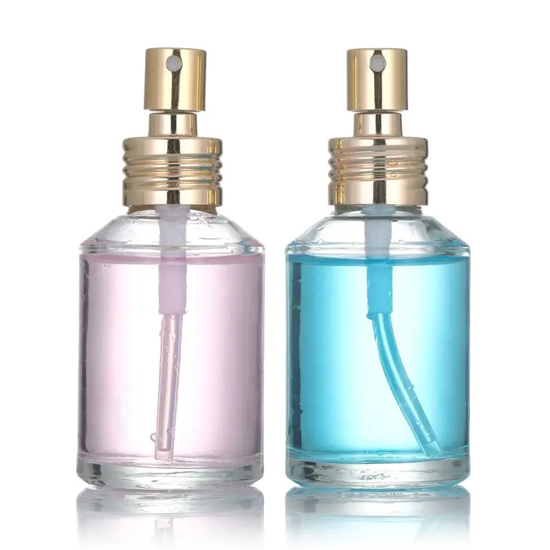 Lege Cosmetische Verpakkingen 2Oz 60Ml 100Ml 120Ml 200Ml Transparante Lichaam Werkt Fijne Water Mist Toner parfum Glas Spuit Fles