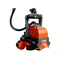 Tête d'abattage pour excavatrice, abatteuse forestière, accessoire pour excavatrice