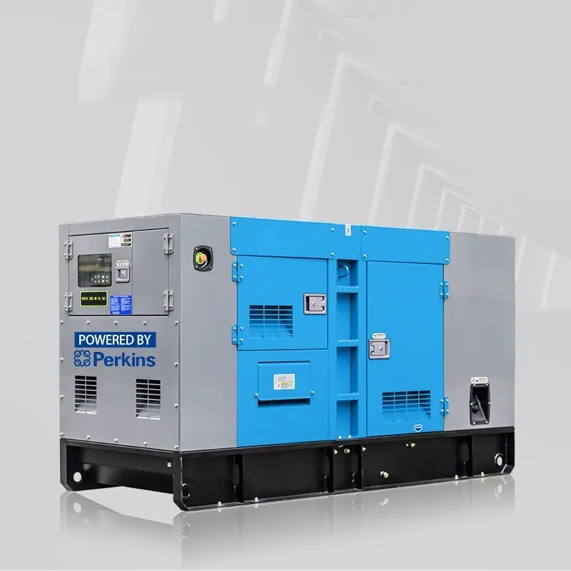 เครื่องกำเนิดไฟฟ้ากระแสสลับดีเซลแบบเสียงเงียบเครื่องย่อยไม้37.5kva 30KW ได้รับการจัดอันดับ