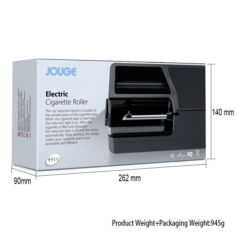 DC Power Cigarette Roller Electric Automatic Tobacco Rolling Machine Filler  Injector Maker Roller