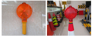 Barricada de emergencia para construcción, luz de advertencia de tráfico con batería LED roja y <span class=keywords><strong>naranja</strong></span> - Product Image 5
