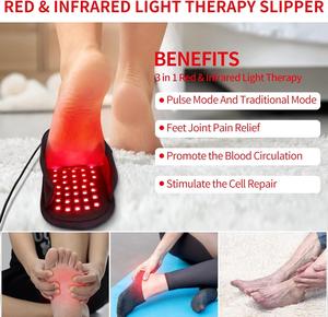Promueve el metabolismo celular Circulación sanguínea 4 colores Uso doméstico Recuperación Terapia de luz roja Pie de fabricante de China para pie - Product Image 5