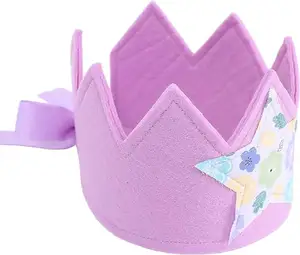 first birthday party hat for baby machine maker felt decoration birthday hats party home supplies