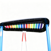 Municipal Campus Playground Music Facilities Rainbow Tubular Chime Anti-rust Stainless Steel Metallophone