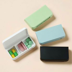 New Arrival Custom Promotional pp Plastic Single Pill <b>Boxes</b> Medicine <b>Storage</b> Tin <b>Small</b> square Box - Product Image 3