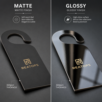 Panneaux de porte immobiliers pour la promotion des agents immobiliers – Nouveautés et Ventes – Impression personnalisée de panneaux de porte – Matériel de marketing pour agents immobiliers