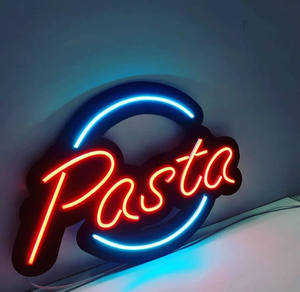 Letrero Luminoso LED de Neón Personalizado para Cocina Italiana, Decoración para Tienda de Comida Rápida, <span class=keywords><strong>Pizzería</strong></span>, Restaurante, Control Remoto, Silicona Flexible para Empresa de Automóviles - Product Image 3