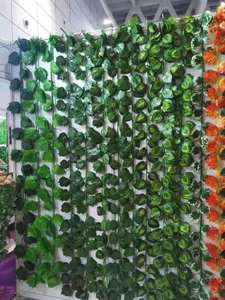 Parete decorativa dei fiori del cuscinetto dell'erba della parete verde del recinto artificiale della siepe del <span class=keywords><strong>giardino</strong></span> - Product Image 6