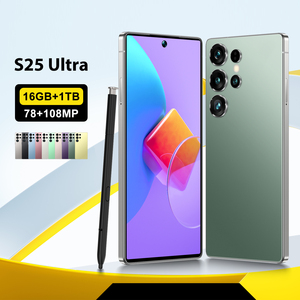 S25 ULTRA CDMA 5G Smartphone Pantalla HD de 7,3 pulgadas 16GB + 1TB Memoria 8000mAh Batería Procesador MTK Conectividad LTE Reconocimiento facial - Product Image 2