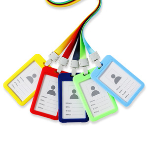 Factory Wholesale Polyester ID Card Contemporary Colorful Durable Eco-Friendly Silk Screen Printed with Lanyard for Events Promo