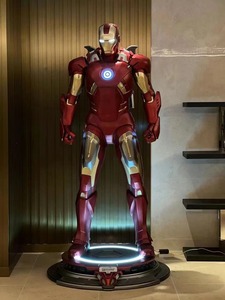 In stock Marvel figura a grandezza naturale resina In fibra di vetro <span class=keywords><strong>Iron</strong></span> <span class=keywords><strong>Man</strong></span> scultura uomo ferro MK47 <span class=keywords><strong>1</strong></span> a <span class=keywords><strong>1</strong></span> statua per la vendita - Product Image 3