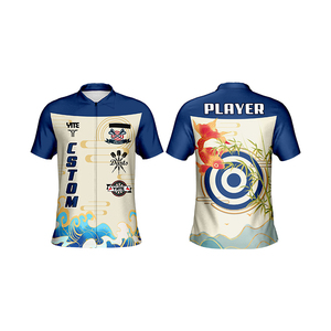 Wholesale 100% Polyester Custom <strong>Dart</strong> Jersey Polo <strong>t</strong> <strong>Shirt</strong> for Men Full Sublimation Print New <strong>Dart</strong> <strong>Shirts</strong> - Product Image 1