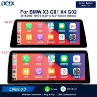 Système Linux 12,3 pouces, CarPlay sans fil, navigation automobile Android, lecteur vidéo musical multimédia pour BMW X3 G01 X4 G02 2018-2020 EVO