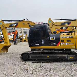 22t usato cingolo 323 d2 escavatore di seconda mano media dimensione scavatore cat 23 tonnellate usato escavatore macchina - Product Image 2
