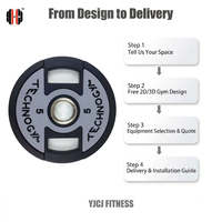 Barra de agarre doble para discos de pesas con buje reforzado y asas integradas, diseño duradero para equipo profesional de entrenamiento de fuerza en gimnasios