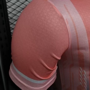 Maillot de football pour homme 2026 Rose Tourbillon, personnalisable avec numéro et logo, impression courte, respirant, uniforme de football Marseille, vente en gros - Product Image 3