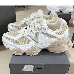 Chaussures Putian N9060 Originales pour Femmes, Style Rétro Millenium Little Elephant Hoof, Semelle Épaisse Rehaussante, Respirantes en Maille - Product Image 4