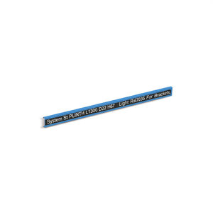 Système Fami St Plinth L1300 D22 H67 Gris clair Ral7035 pour supports - Product Image 2
