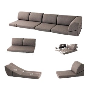 Customized Fabric Sponge Block <b>Cushion</b> For Children Play Crawling Mat Foldable Multi Functional <b>Bed</b> - Product Image 5