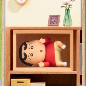 Caja Sorpresa Oficial al por Mayor de 8 Piezas de la Serie Retro de la Vida Diaria de Crayon <span class=keywords><strong>Shin</strong></span>-<span class=keywords><strong>Chan</strong></span>, Figuras de <span class=keywords><strong>Anime</strong></span> Lindas Coleccionables, Juguetes Relajantes - Product Image 6