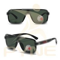 Lunettes de soleil polarisées PC pour hommes et femmes, mode, luxe, marques de créateurs célèbres, lunettes de soleil de haute qualité avec logo