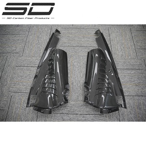 Para <span class=keywords><strong>Ferrari</strong></span> <span class=keywords><strong>488</strong></span> GTB Pista Coupe, piezas interiores de carbono, Panel de Bahía de motor, piezas de fibra de carbono para cabina - Product Image 2