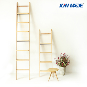 8-9ft DIY trượt thang phần cứng thư viện thang theo dõi DIY sồi thang với trượt màu đen theo dõi và bánh xe phía dưới - Product Image 1